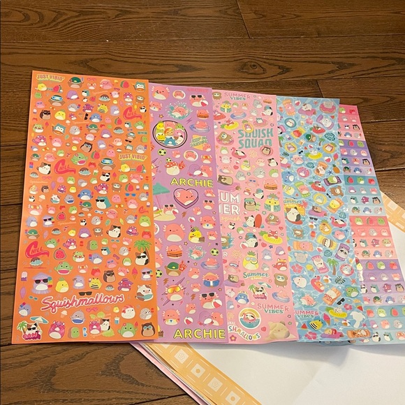 Squishmallows Colorful Kids Play Set - Picture 2 of 7